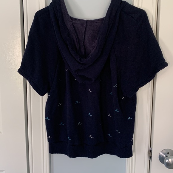 Splendid x Gray Malin Large wave short sleeve sweatshirt - Picture 5 of 6